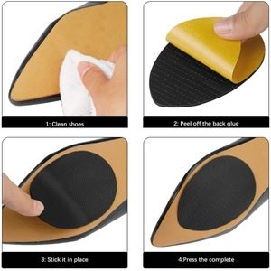 Non-Slip Shoes Pads Adhesive Sole Protectors, Anti-Slip Shoe Grips